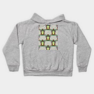 Radish and Knife Coat of Arms Kids Hoodie